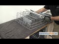 How To: Frigidaire/Electrolux Dishwasher Upper Dishrack Wheel 5304507440