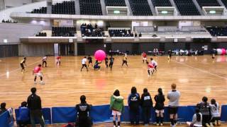 キンボールスポーツジャパンオープン2014準決勝2