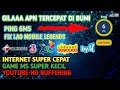 GILAAA SETTINGAN APN TERCEPAT DI BUMI PING 6MS FIX LAG MOBILE LEGENDS APN GAME ONLINE YOUTUBE NO BUF