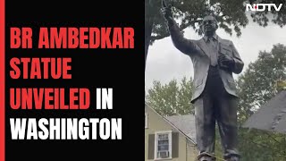 Tallest BR Ambedkar Statue Outside India Unveiled In Washington