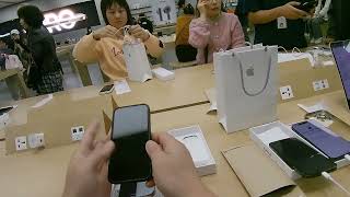 Apple官网订购iPhone16Pro到郑州万象城店取货过程