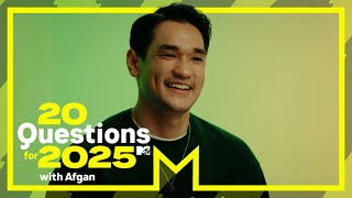 Afgan Answers 20 Questions for 2025 | MTV Asia