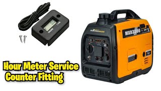 Maxpeeding Rods Generator Hours Meter Install service light