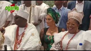 SEE OONI OF IFE IN BLACK GLASSES, OLORI MARIAM, IYALAJE OODUA \u0026 BILLIONAIRE DR ELIZABETH JACKRISH