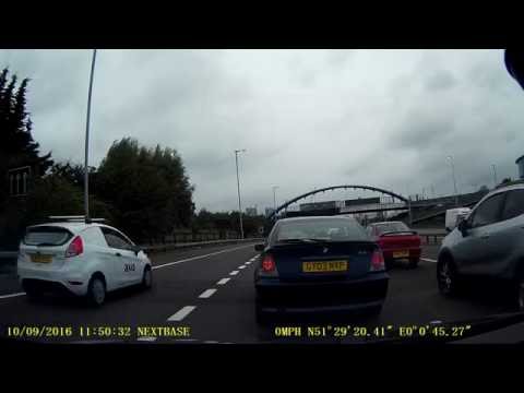 Driving to the o2 arena car park 1 Driving to the o2 arena car park 1