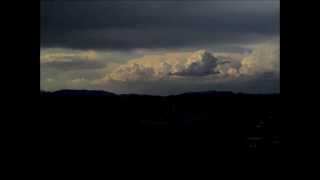 Reno Unstable Hot Weather Sunbeam Storm Time Lapse