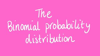 The binomial probability distribution | Unit 3 and 4 VCE Maths Methods