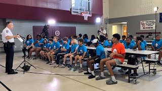 IMPD hosts G.R.E.A.T. Camp to teach Indianapolis students about violence prevention