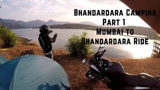 Bhandardara Camping | Part 1 | Mumbai to Bhandardara Ride | October 2018 | Honda CBR 250R