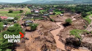 "Like a bomb": Kenya flash floods kill at least 45 in central region