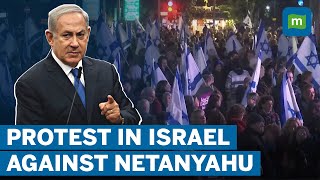 Historic Protest In Israel Against Judicial Reforms | Netanyahu Refuses To Back Down | World News