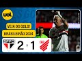 SÃO PAULO 2 X 1 ATHLETICO - BRASILEIRÃO 2024; VEJA OS GOLS DE LUCIANO, JULIMAR E ANDRÉ SILVA