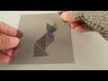 편광 칠교놀이 만들기 make polarized light tangram v2