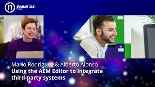 Using the AEM Editor to Integrate third party systems