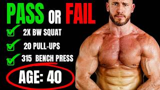 The Strength Standards Every Man Should Hit Before 40