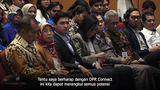 DPR CONNECT DORONG PARTISIPASI GENERASI MUDA BANGUN BANGSA