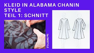 Part1: Jersey dress in alabama chanin style