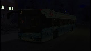 Omsi 2 Bukovec nad Luznici Solaris Urbino 12 IV by Iwo (Night Route 51) 2/2