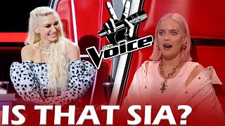 TOP 5 SIA'S COVERS ON THE VOICE | BEST AUDITIONS