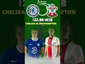 Chelsea vs Southampton #shaorts #primerleague