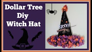 Dollar Tree Diy Witch Hat 🎃