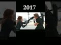 Evolution of Black Widow Vs Hawkeye Fight #Shorts #Evolution