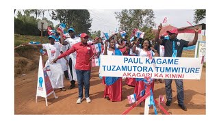 Kwamamaza Paul Kagame/Mumibyinire idasanzwe itorero rya HAJI ryasusurukije abitabiriye ibi ibirori.