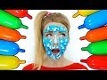 I Tried Making Cake With Balloons! Food Challenge!