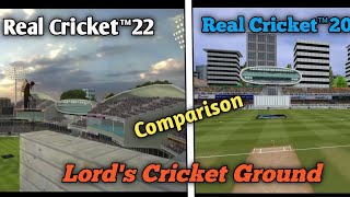 RC22 v/s RC20 Comparison ||  Lord's Cricket Ground ||  #rc22 #rc20 #rc2..