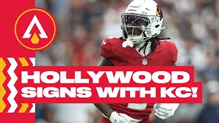 The Chiefs sign Marquise "Hollywood" Brown