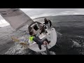 fast sailing with kite broach beneteau first 33.7