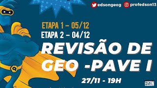 Revisão de Geografia - PAVE I/UFPel