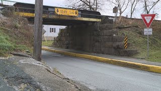 York County bridge struck by another truck, CCTV footage captured the incident