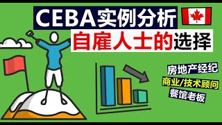 【CERB实例#2】自雇人士有何选择 |餐馆老板| 房地产经纪 | 商业技术顾问 | 加拿大紧急商业贷款 | 加拿大紧急工资补助  compare CERB, CEBA \u0026 CEWS