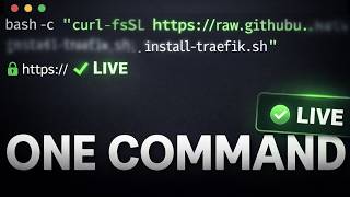 Deploy Traefik in 30 Seconds with ONE Command