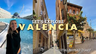 Exploring Valencia : Biking the City, Beaches, Monuments \u0026 Nightlife | Digital Nomad Diary