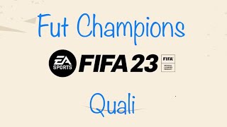 FIFA23: Fut Champions / Quali / PS5 / LIVE