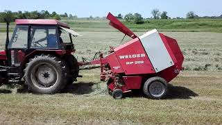 Zetor 7745 i WELGER RP 200