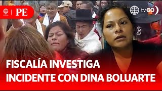 Investigation opened against woman after incident with Dina Boluarte | Primera Edición | News Peru