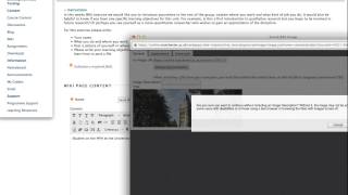How to create wiki pages in Blackboard