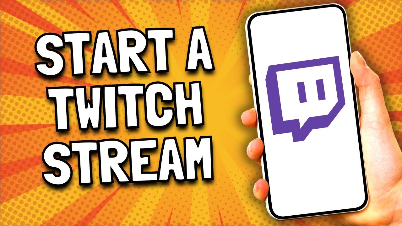 How To Start A Twitch Stream Simple Steps Youtube