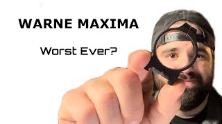 WARNE Maxima Rings Review