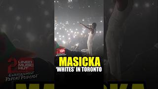 Masicka’s first-ever live performance of 'Whites' in Toronto! 🔥 #masicka #1syde