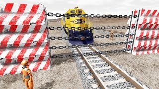 Trains Vs Chains - Beamng.Drive