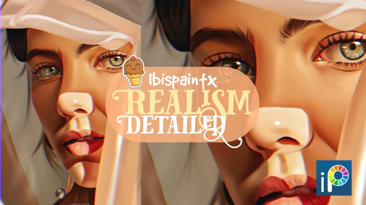 Realistic Painting Using Ibispaintx Youtube
