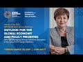 Spring Meetings 2021 Curtain Raiser: Overcoming the Crisis and Building a More Resilient Economy