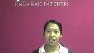 MaidCV.com - Interview of Mary Jane Ariola - Filipino Housemaid