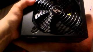 unboxing of my ocz 1250 watt and wrong video card