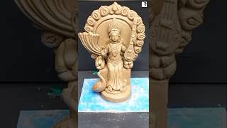 মাটি দিয়ে ছোট সরস্বতী প্রতিমা তৈরি | Handmade Clay Saraswati Idol Making | Small Saraswati Murti