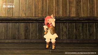 FF14　エモートアクション　ララフェル♀　「問い詰める」